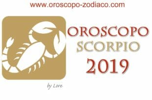 Oroscopo 2019 Scorpione